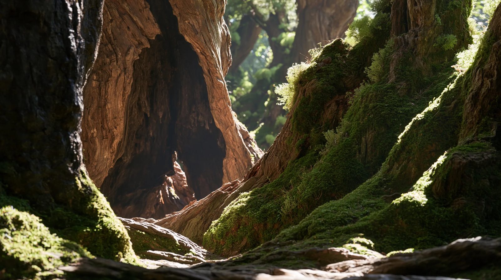 ancient hollowed trunks — image 3