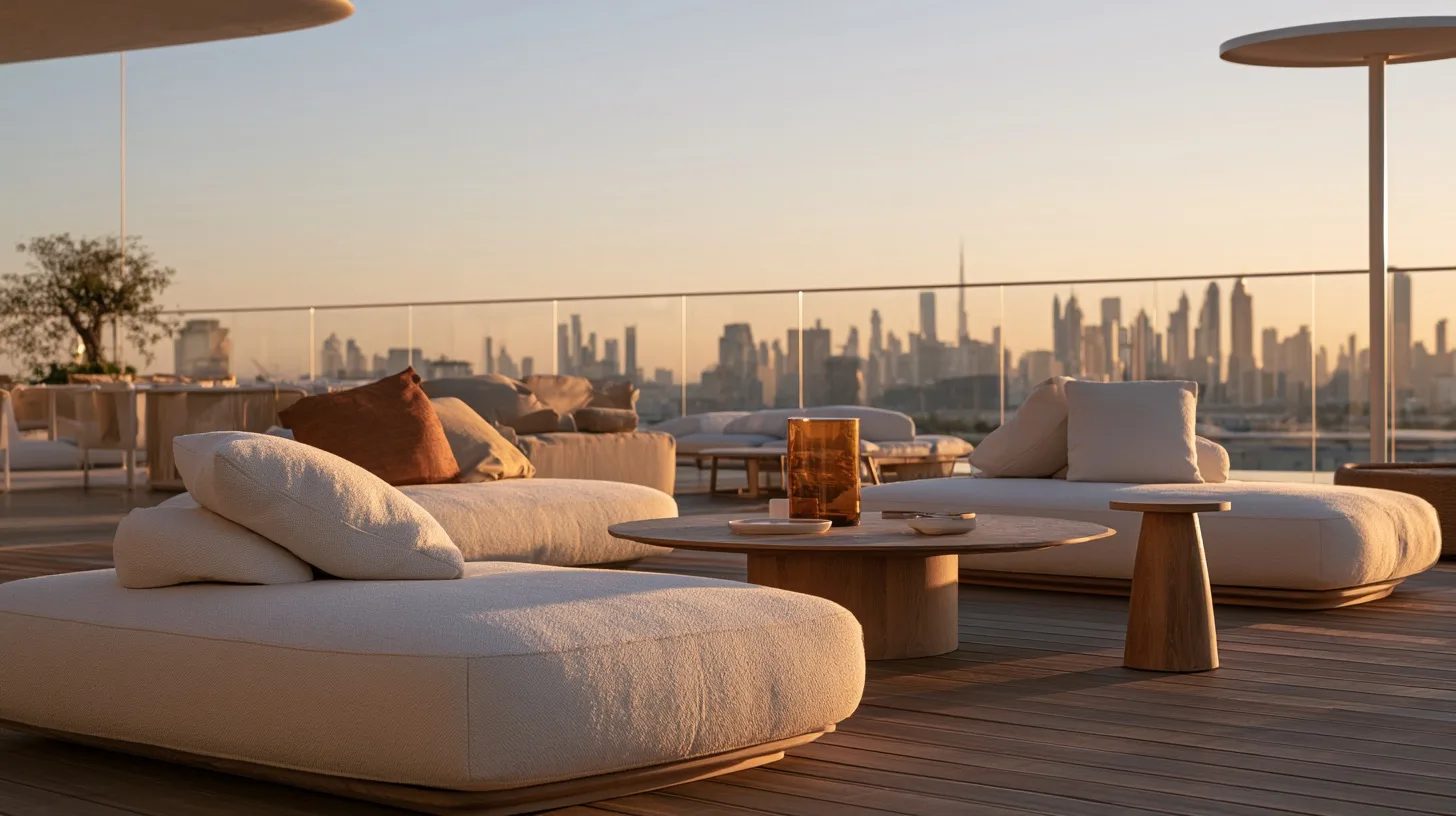 corporate rooftop terrace — image 3