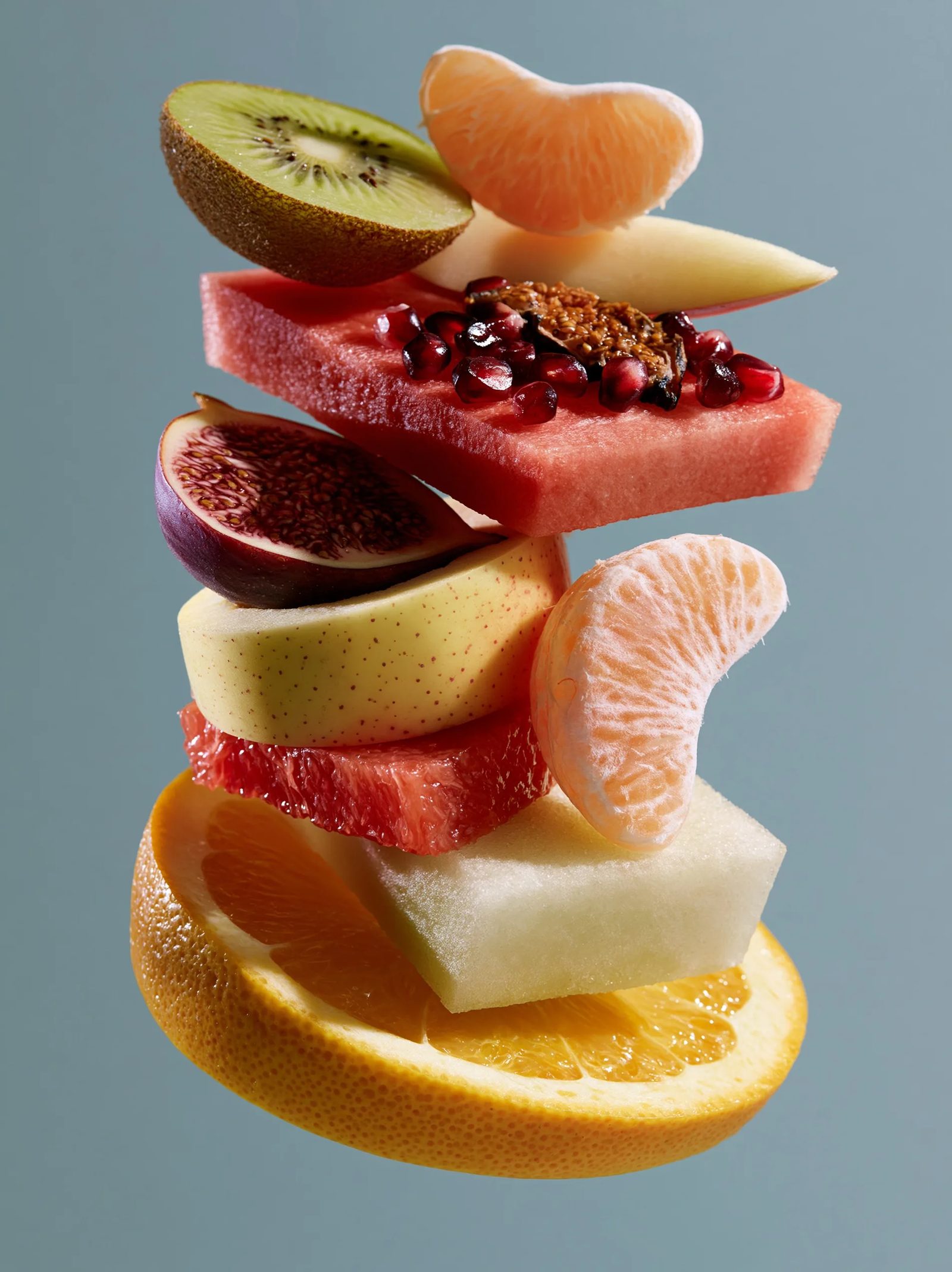 An exploded view of fruit --ar 3:4 --raw --profile 9gfqdl1 --hd
