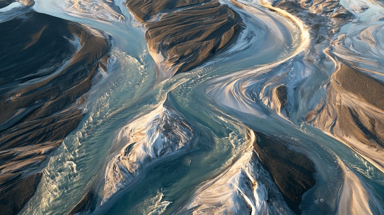 Glacial braided river — image 3