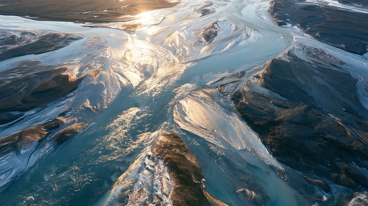 Glacial braided river — image 4