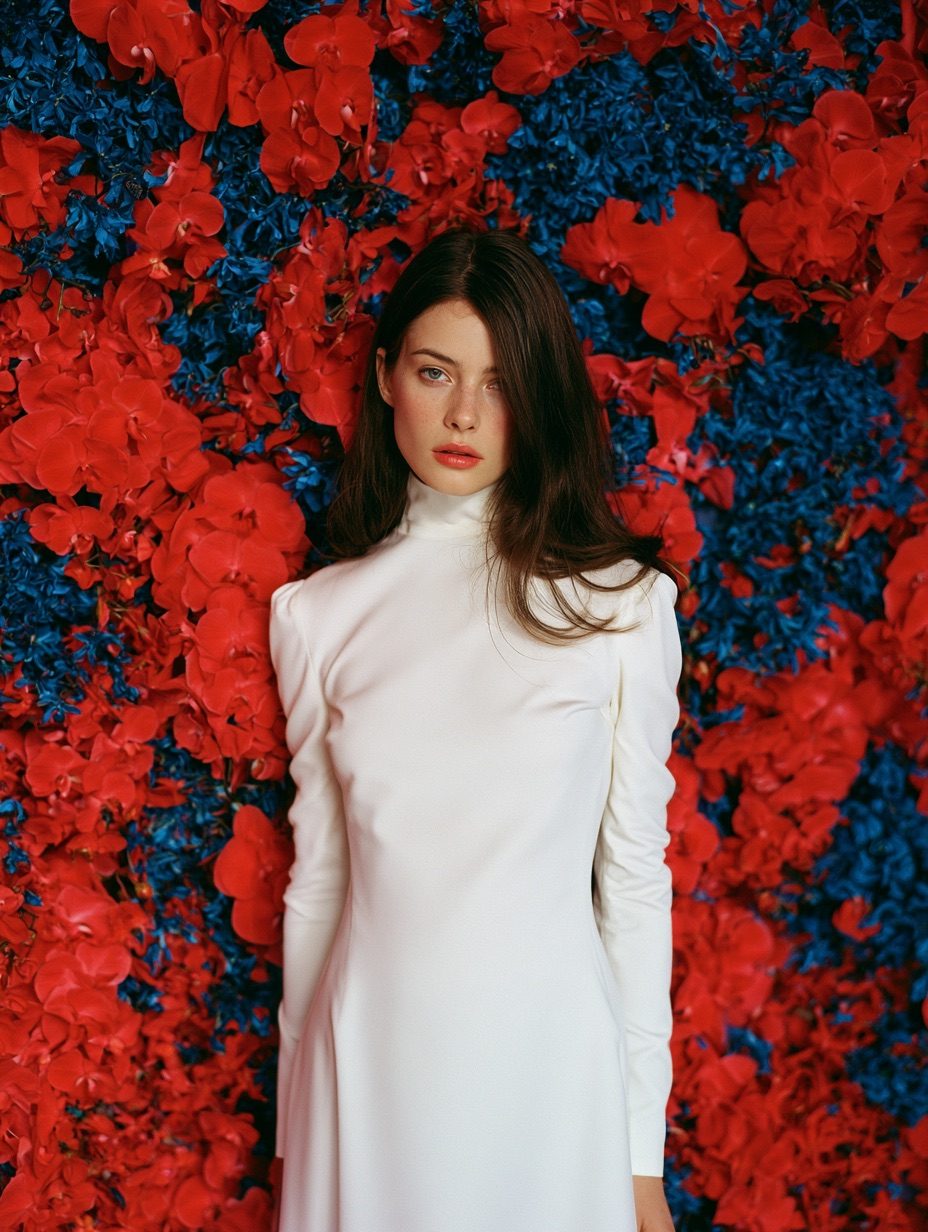 Hyper-saturated floral backdrop — image 2