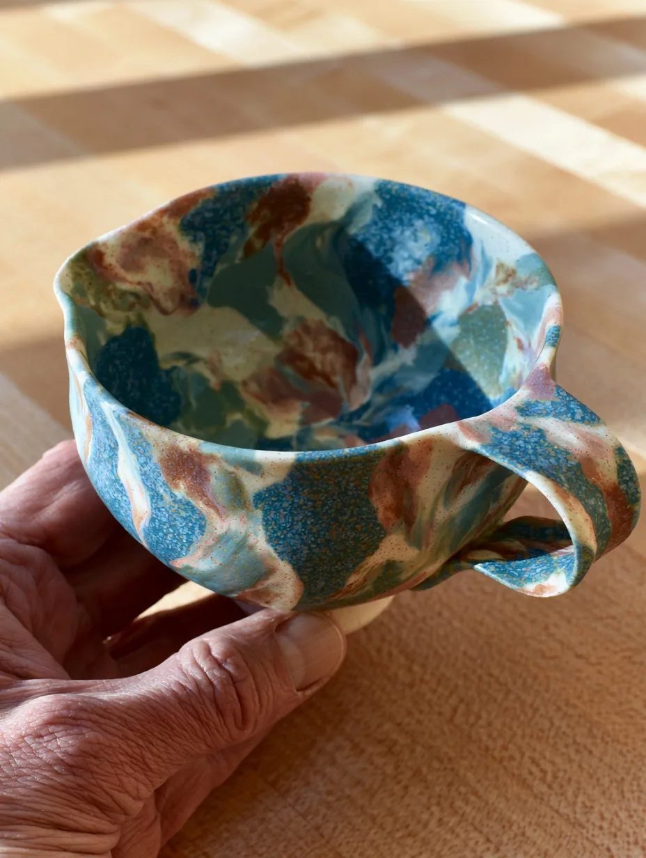 cup in Impressionist palette color --ar 3:4 --raw --profile 9gfqdl1