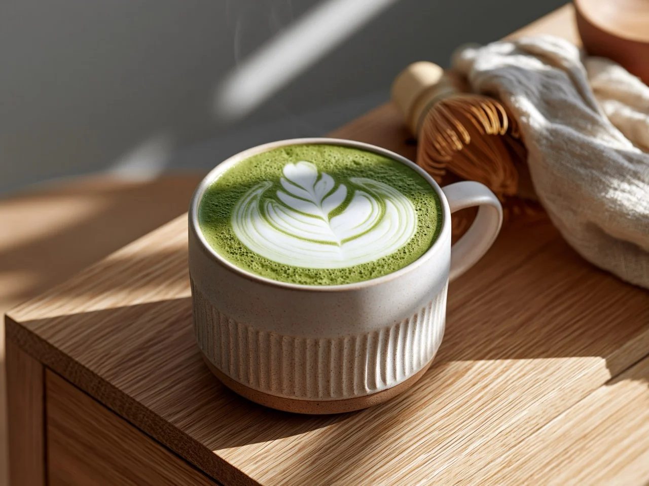 matcha latte art — image 2