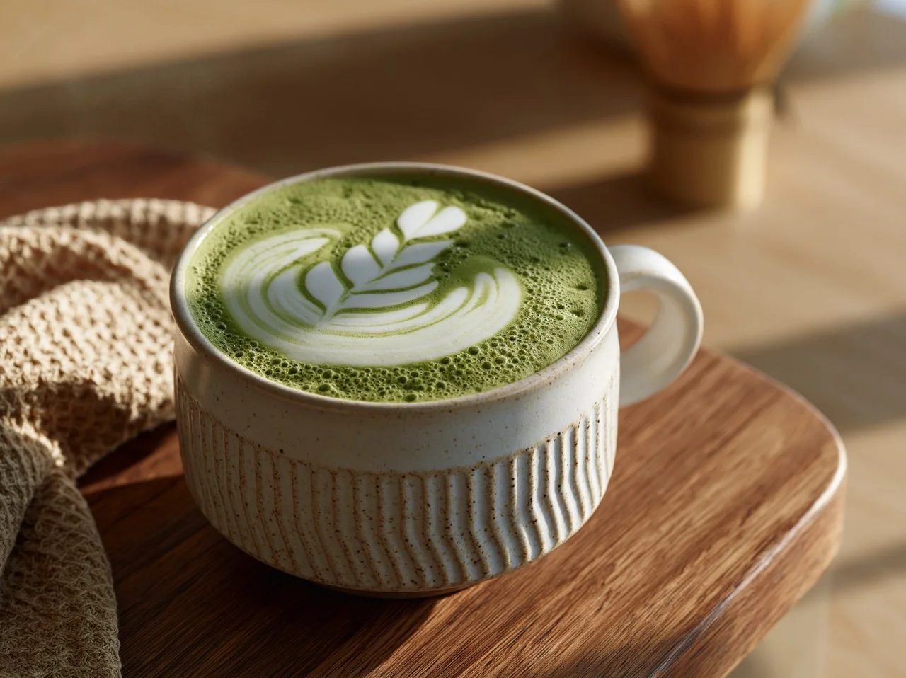 matcha latte art — image 3