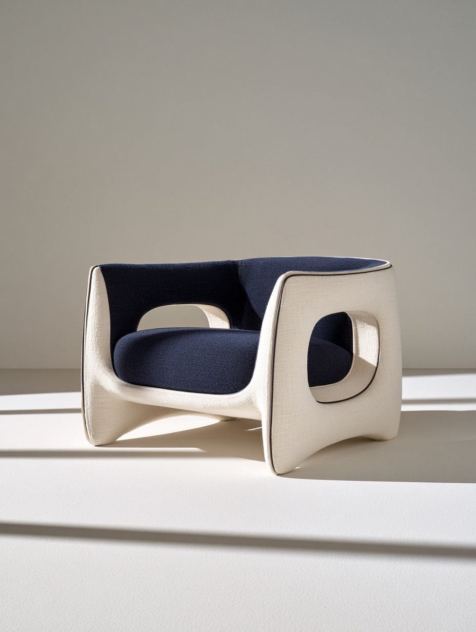 navy and cream — image 2