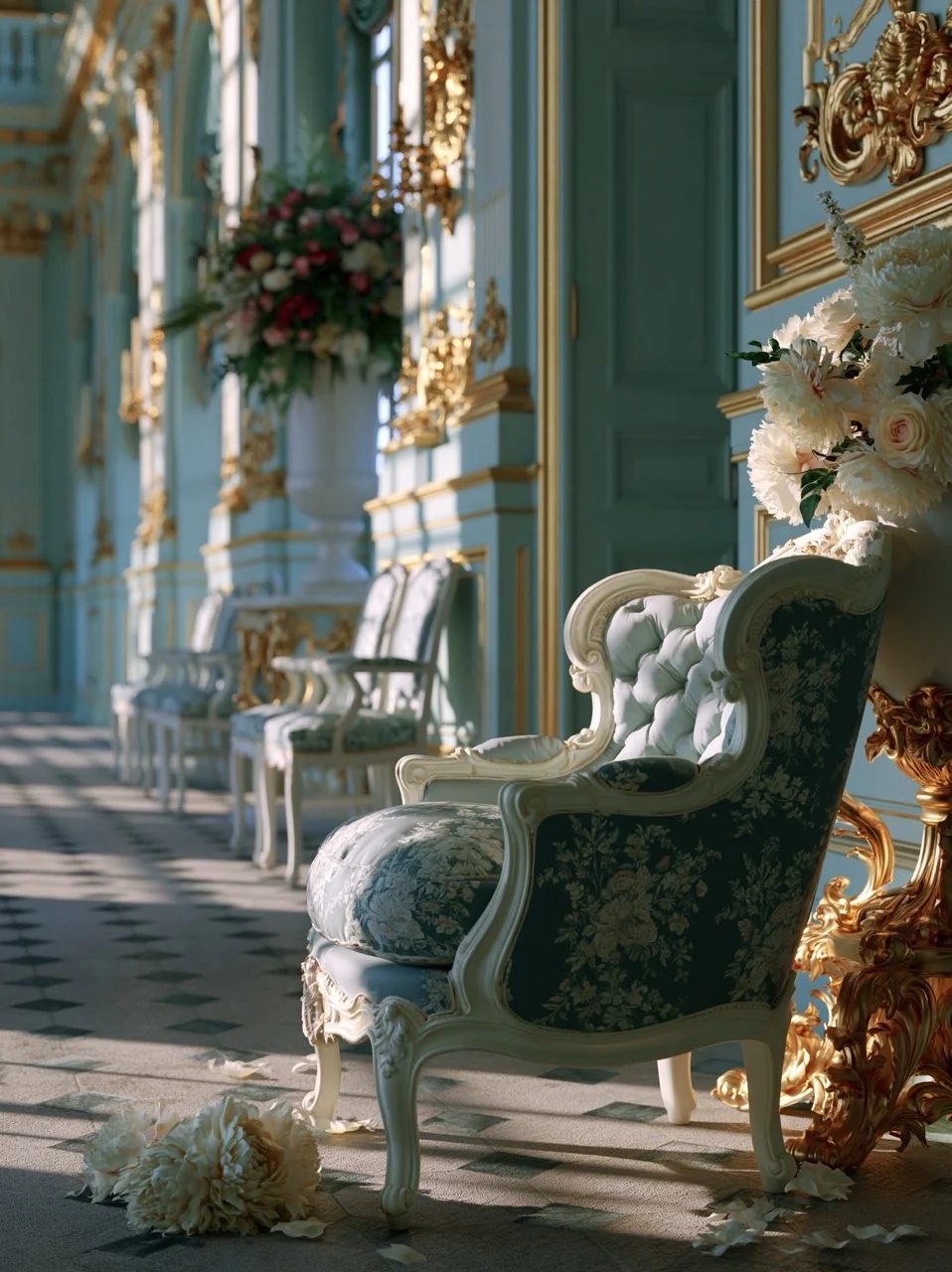 Prompt: rococo aesthetic