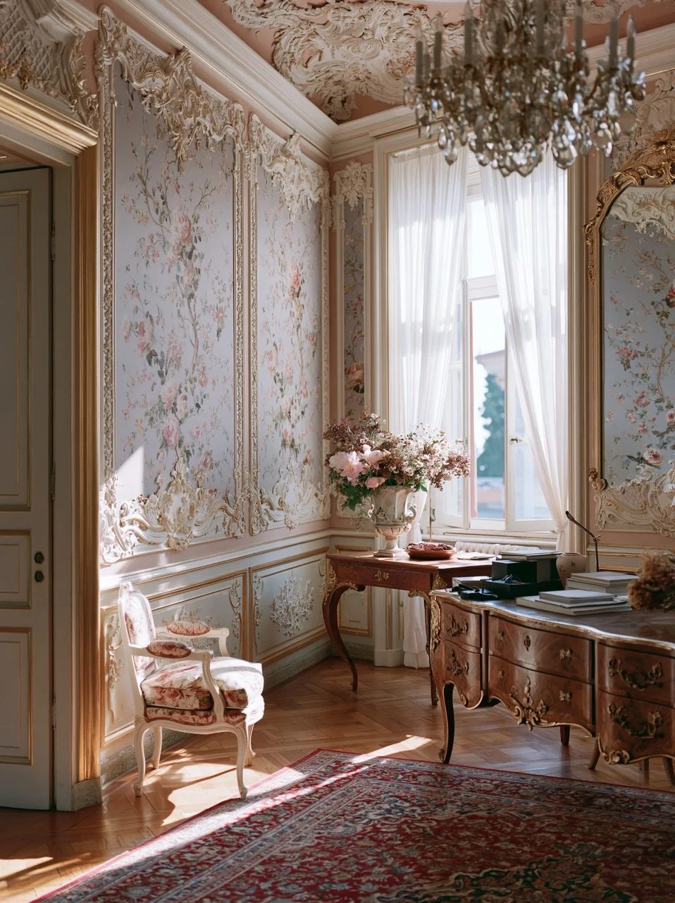 Prompt: rococo aesthetic