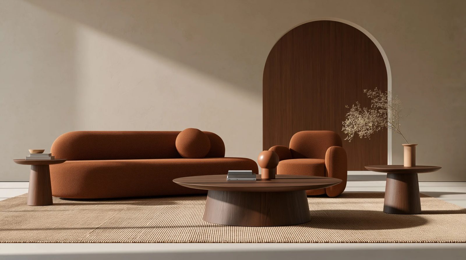 subdued earth tones — image 3