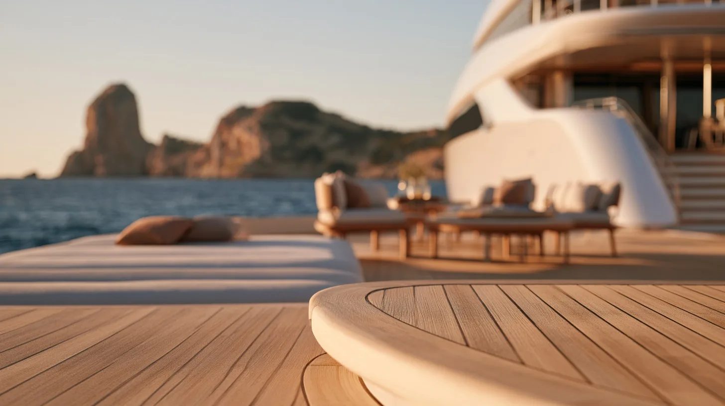 teak wood deck — image 2