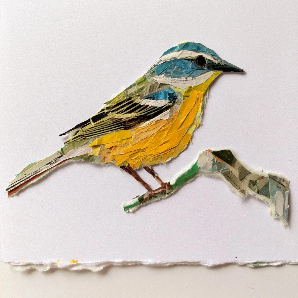 torn paper collage — image 3