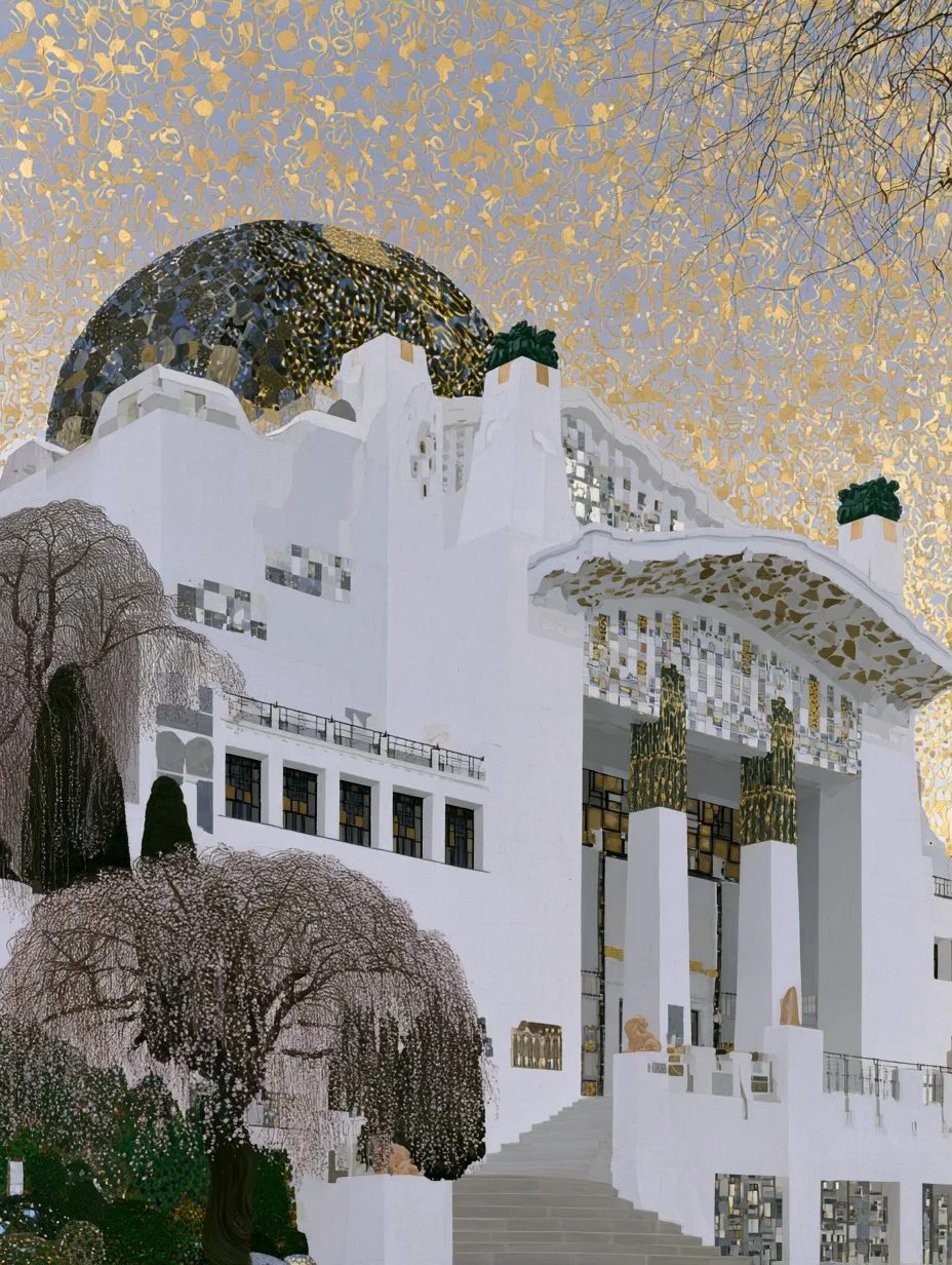 Vienna Secession --ar 3:4 --profile 9gfqdl1