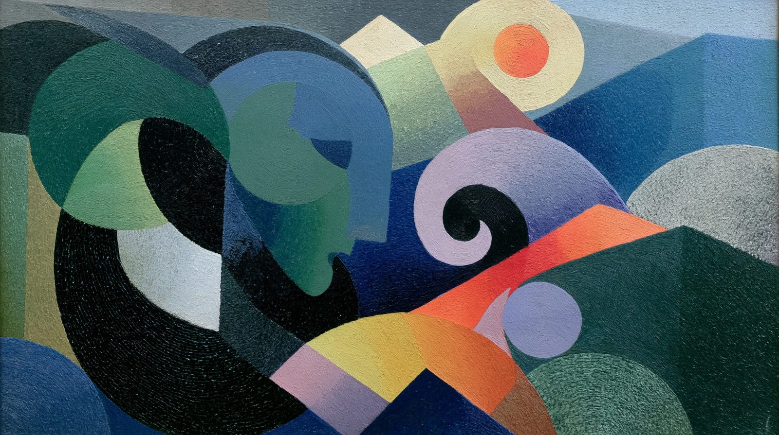 vorticism art --ar 16:9 --raw --hd