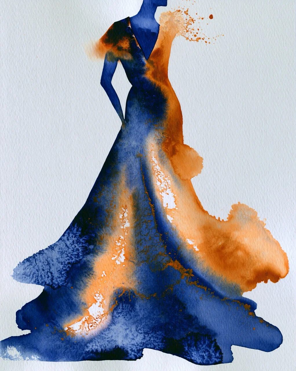 wet-on-wet watercolor — image 2