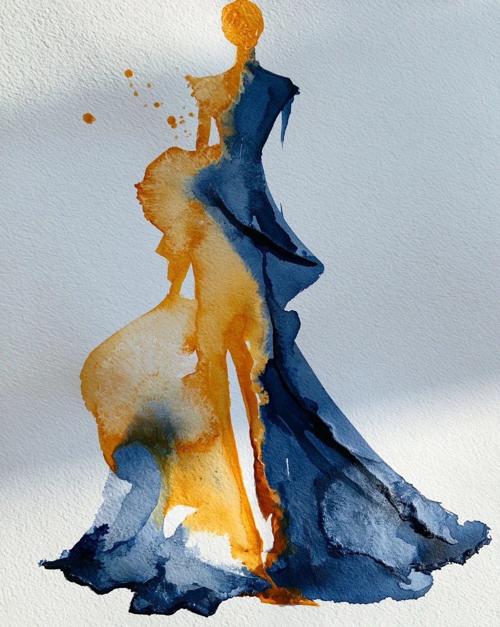 wet-on-wet watercolor — image 3