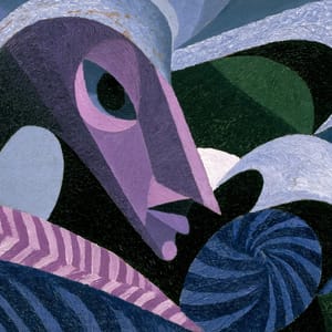 vorticism art --ar 16:9 --raw --hd