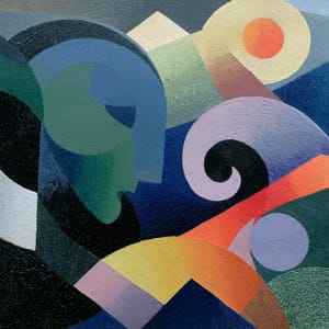 vorticism art --ar 16:9 --raw --hd