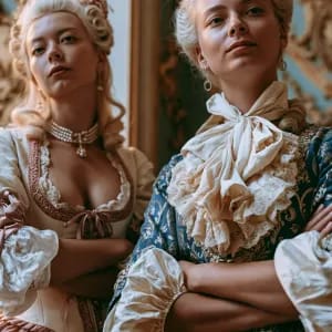 Prompt: rococo aesthetic
