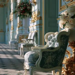 Prompt: rococo aesthetic