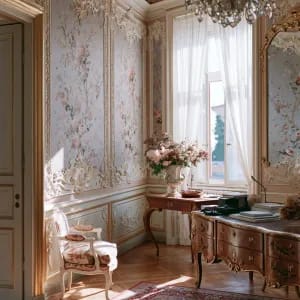 Prompt: rococo aesthetic