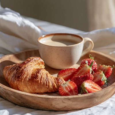breakfast in bed