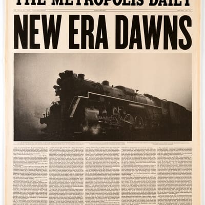 broadsheet front page