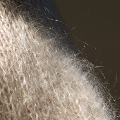 brushed mohair