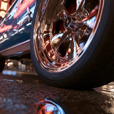 chrome wheels