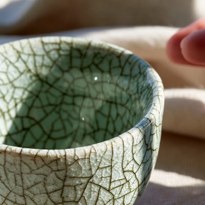 crackle glaze