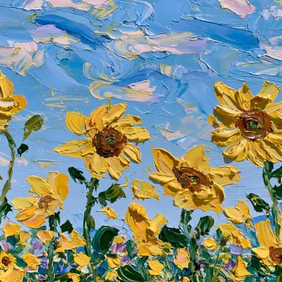 impasto oil painting
