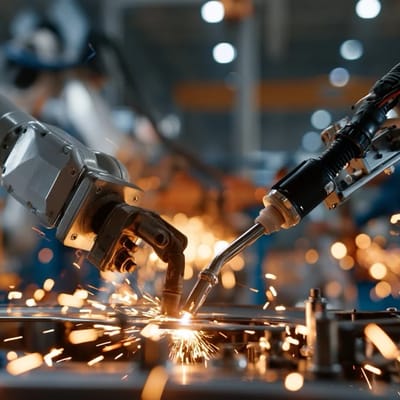 robotic arm assembly line
