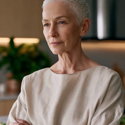 silver hair
