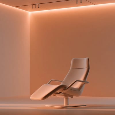 warm clinical lighting