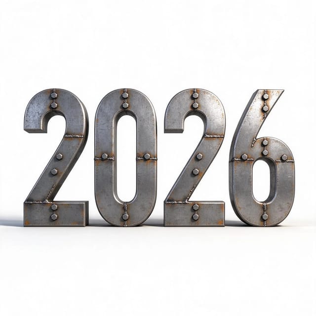 2026 cut from raw steel plate with welded joints