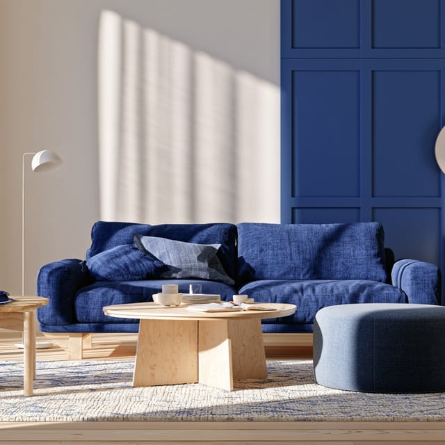 birch and ultramarine