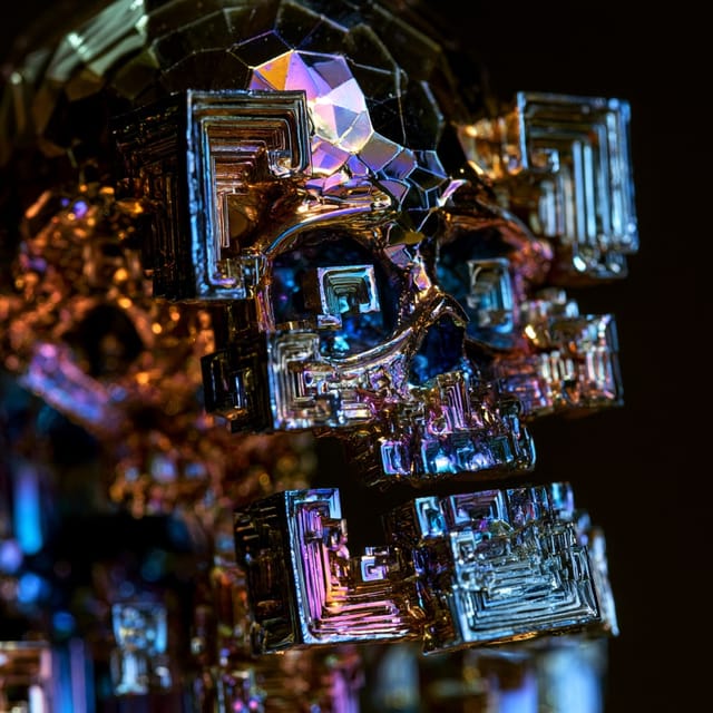 Bismuth crystal