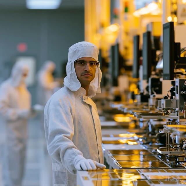 cleanroom semiconductor laboratory