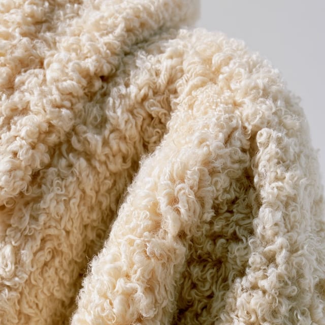 curly shearling