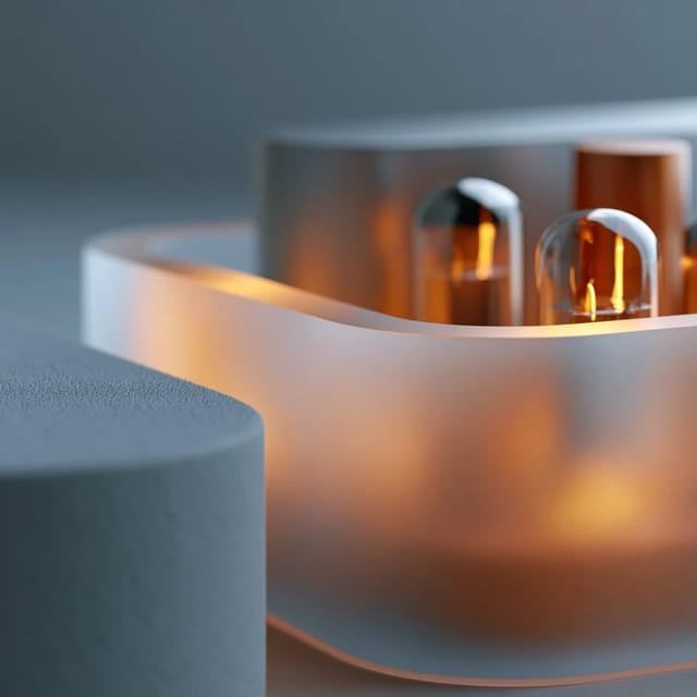 frosted glass