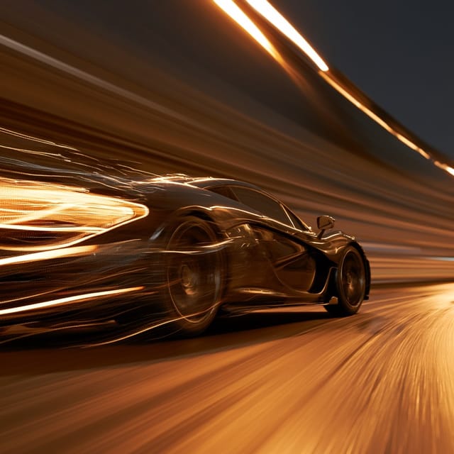 High-velocity motion blur