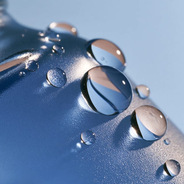 macro water drops