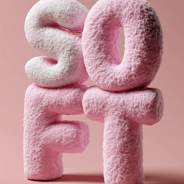 marshmallow typography