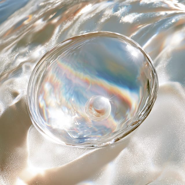 Microencapsulated pearl