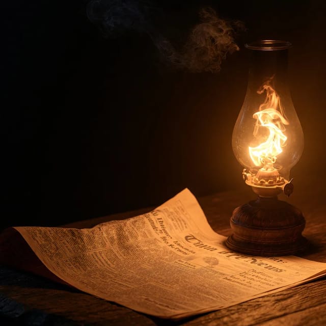 oil lamp
