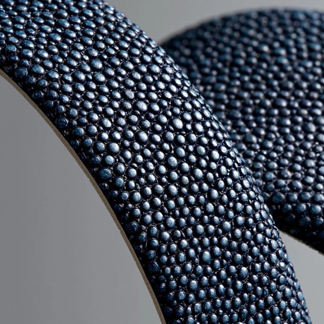 pebbled shagreen