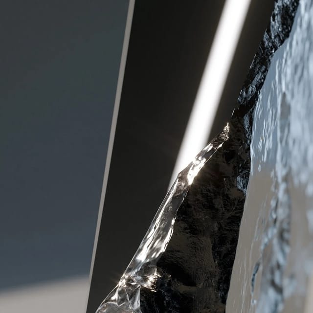 polished obsidian