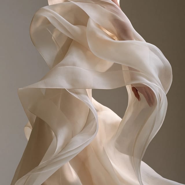 Sheer organza