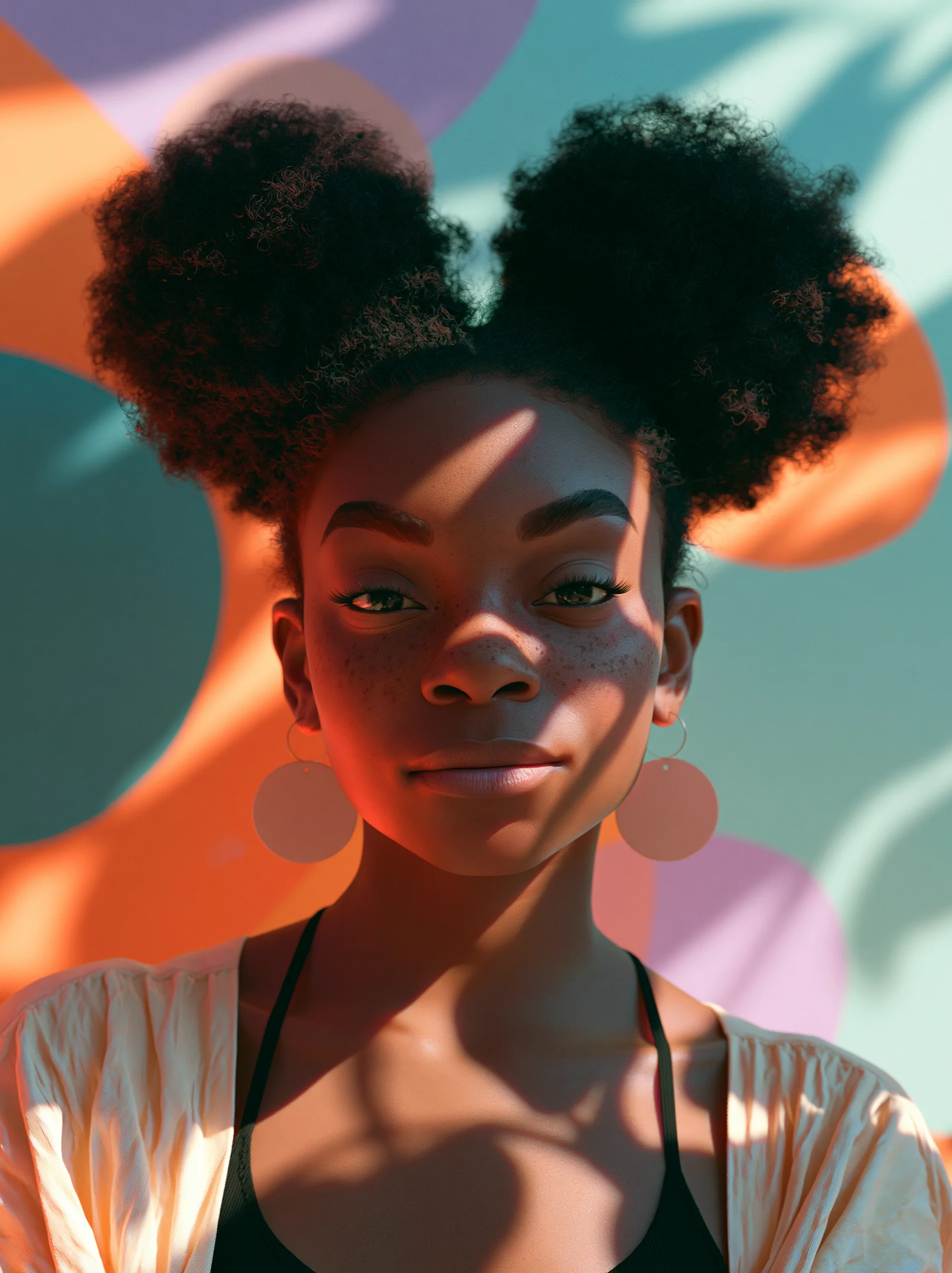 afro puffs
