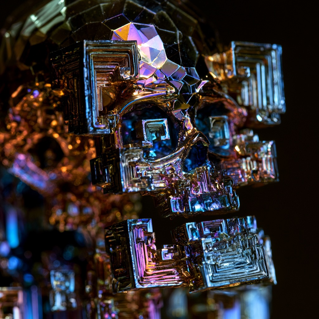Bismuth crystal