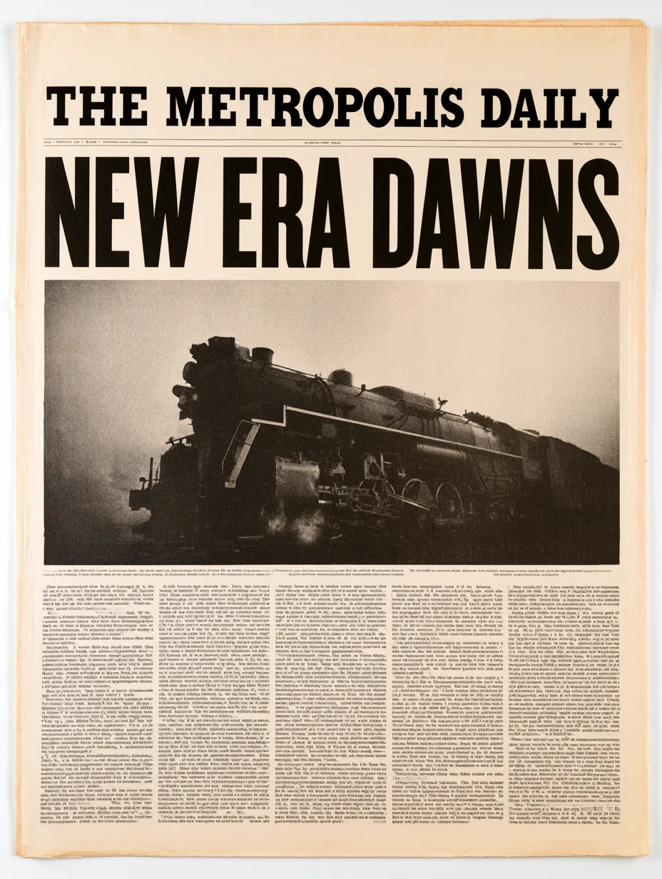 broadsheet front page